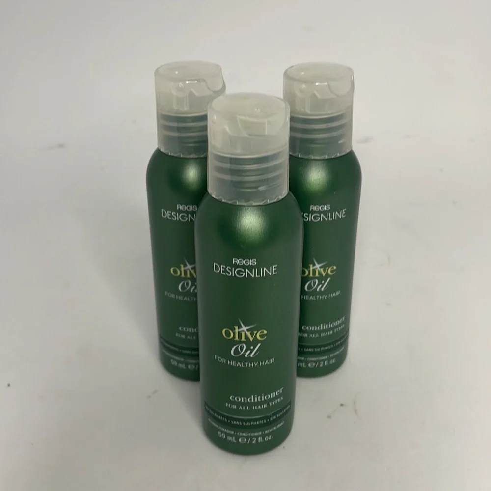 3 Regis DESIGNLINE - Olive Oil Conditioners 2 Oz. NWT